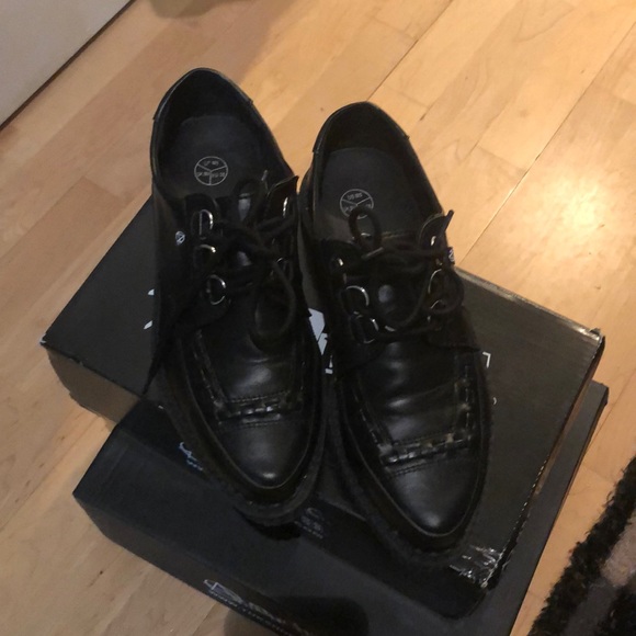 Creepers T.U.K color Black US 5 (US Women 7) - Picture 2 of 4